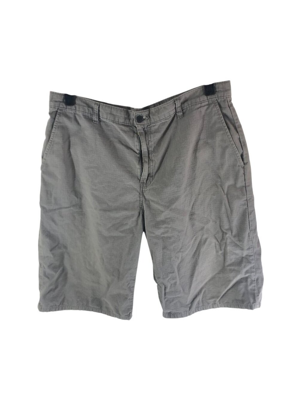 Dickies Mens Gray Cotton Casual Shorts Ripstop Size 36
